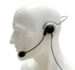 Hörsprechgarnitur mit Nackenbügel CHP1/750 L/W für HT-Serie