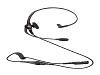 Kopfhörer einseitig mit Überkopfbügel + Lippenmikrofon + Stecker für DP2400 DP2600 DP3441 PMLN6635A